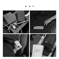 Organizador De Assento Auto Com Tablete Integrado – Praticidade E Conforto Garantidos 