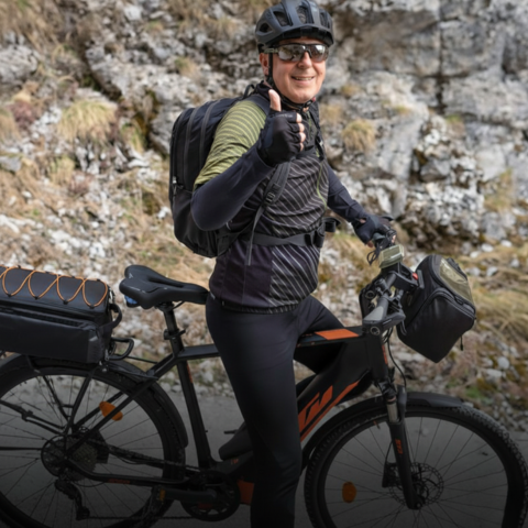 Șa de bicicletă Comfort - antidurere și respirabilă