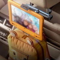 Suporte de Telefone e Tablet para Carro – Fixação de Apoio de Cabeça Ajustável 