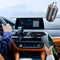 Adaptador Carregador de Carro USB – Tomada de Isqueiro Compacta 