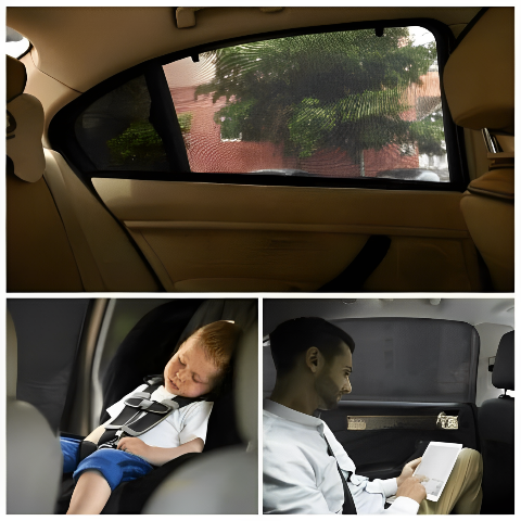 Roztahovací sluneční clona na auto 