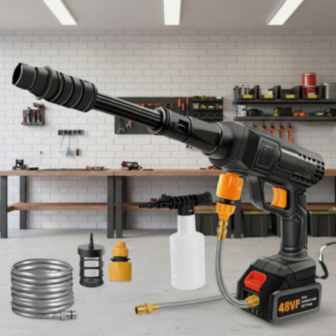 Pistolet De Nettoyage Haute Pression — Compact Et Puissant