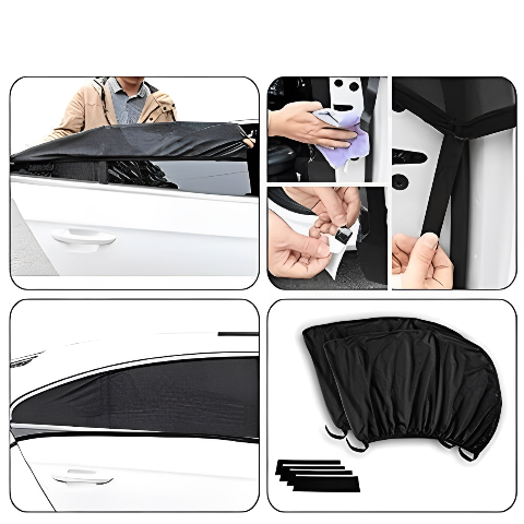 Roztahovací sluneční clona na auto 