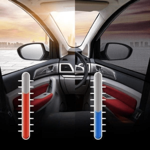 Roztahovací sluneční clona na auto 