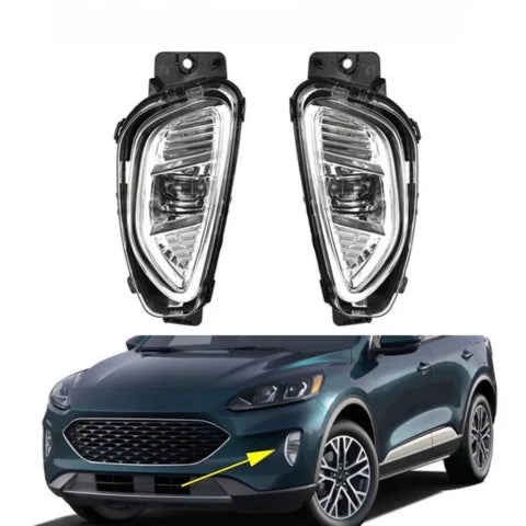 LED dimljus fram — Kompatibla med Ford Escape 2020-2021 