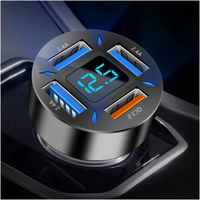 Carregador de Isqueiro Universal e Multi-USB 