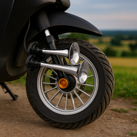 Univerzálny klaksón — Ideálny pre auto, motocykel a kamión 