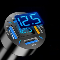 Carregador de Isqueiro Universal e Multi-USB 
