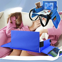 Reiseplatte für Kindersitz — Komfort und integrierter Stauraum 