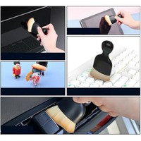 Escova Compacta Para Interior de Carro – Limpeza Impecável 