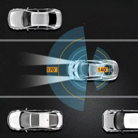 Dashcam Dupla Full HD para Carro - Visão Noturna + Câmera Interior 