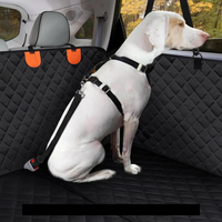 Capa de Banco de Carro para Cão – Impermeável & Antiderrapante com Cinto de Segurança 