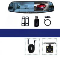 Câmara de Segurança do Carro – Vista Frontal Traseira de Alta Definição 