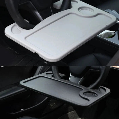 Piattaforma per Auto Portatile – Fissaggio Rapido sul Volante 