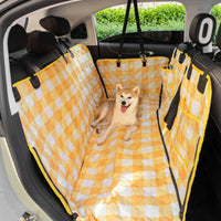Capa de Assento de Carro para Cão Impermeável e Resistente a Risos 