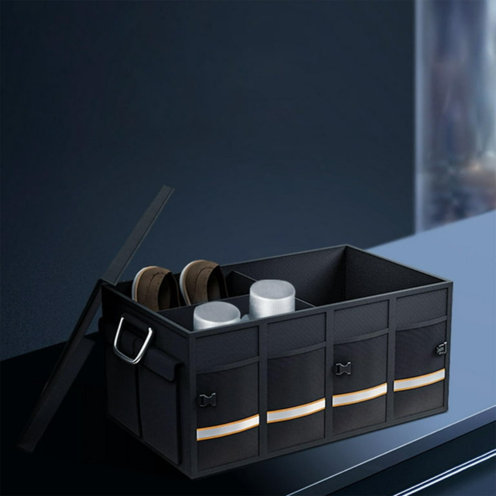 Kofferraum-Organizer mit großer Kapazität - Mehrere Fächer Und Volle Stabilität