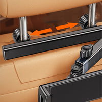Suporte de Telefone e Tablet para Carro – Fixação de Apoio de Cabeça Ajustável 