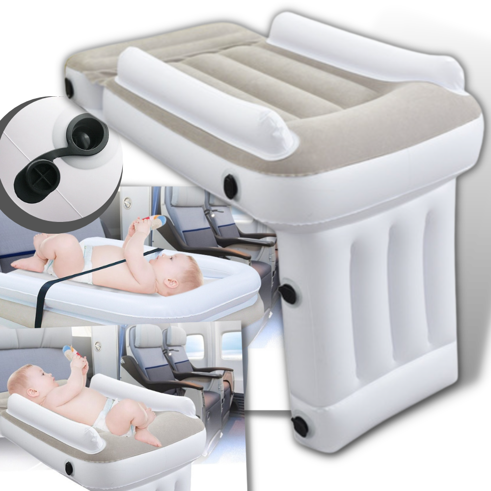 Παιδικό φουσκωτό κρεβάτι - Άνεση ταξιδιού & γρήγορη εγκατάσταση