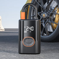 Inflador de Pneus Portátil com Manómetro Digital 