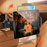 Suporte de Telefone e Tablet para Carro – Fixação de Apoio de Cabeça Ajustável 