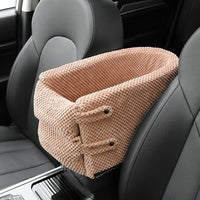 Assento de Carro Aconchegante para Cachorro – Segurança & Conforto 
