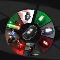 Luzes LED Anti-Colisão Para Moto – Segurança E Estilo 