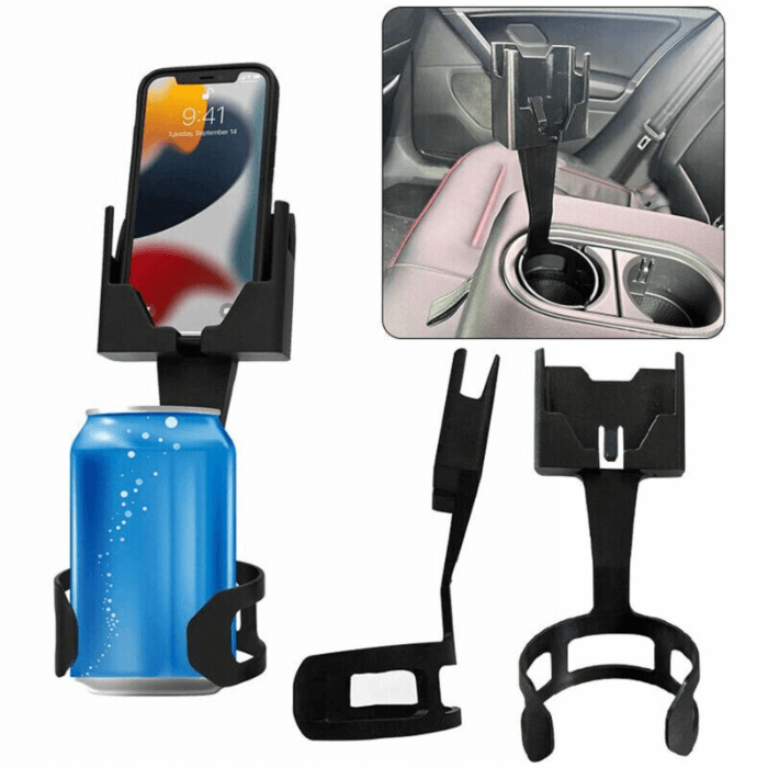 Soporte de Teléfono Multifuncional 2 en 1 — Compatible con Todos los Smartphones 