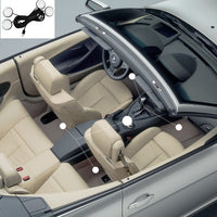 Lâmpada de Ambiente LED para Carro – Design Interior Estilizado 