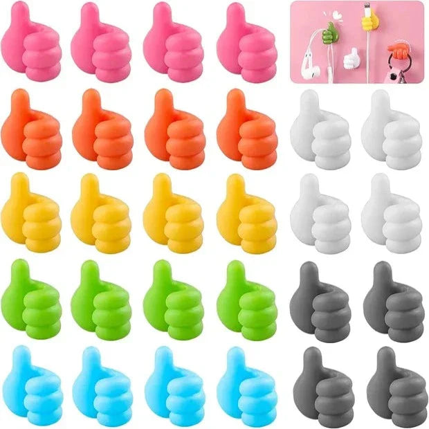ThumbMate™ - Gancho de parede criativo de silicone autoadesivo