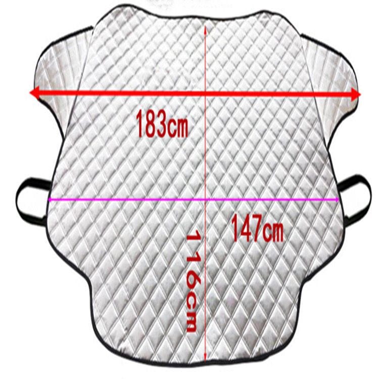 Cobertura magnética para neve para automóvel
