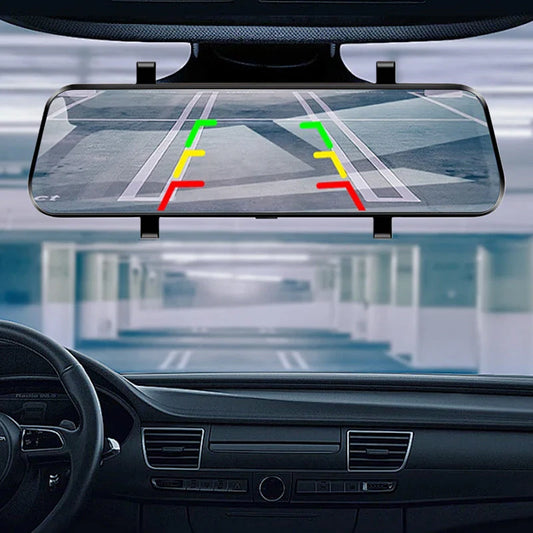 Retrovizor conectat cu cameră dublă – Conducere mai sigură 
