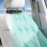 Ventilador de Assento de Carro – Fixação na Cabeça do Assento 